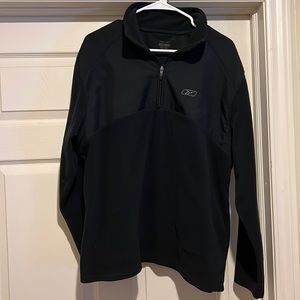 Reebok Black 1/4 Zip Fleece
